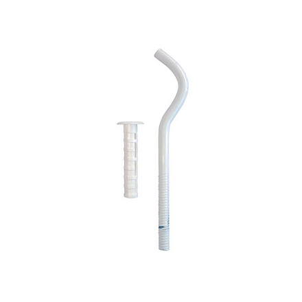 Кронштейн настен д/алюм/бимет 10х200мм штыревой круглый в/к