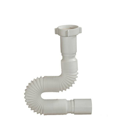 Гофра с гайкой 1 1/4"x40 L=320-650мм Орио АС-1012
