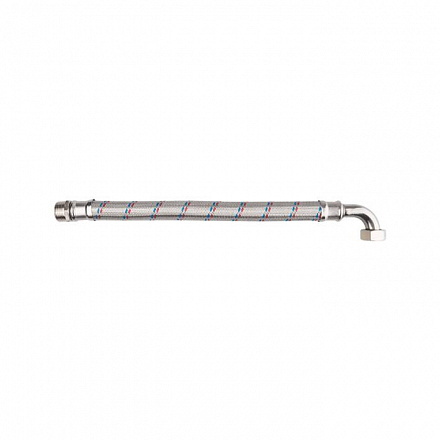 Подводка гибкая д/воды нерж М1"-Н1" 0.5м лат/г dвн24 угл ГИГАНТ AQUALINE 04980