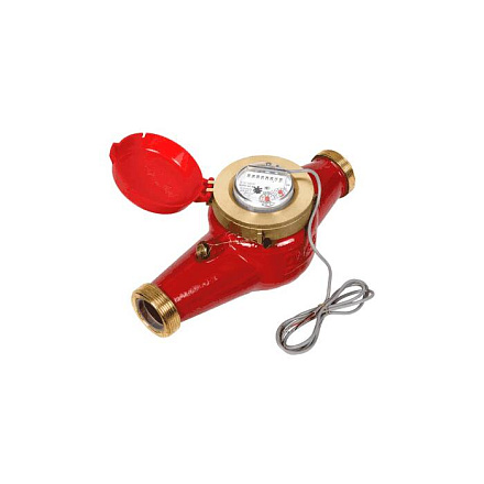 Счетчик г/в х/в имп ВСКМ90 ДГ2 Ду40 120С L=300 100л/имп в/к IP67 Декаст 72-40-03