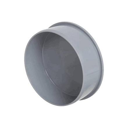 Заглушка PP-H сер б/н Дн50 РосТурПласт 36299