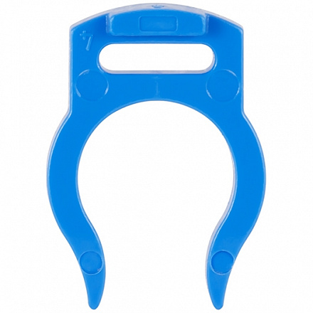 № 9  WA-LC0004BU-1, АБ-ФИКСАТОР- фиксатор трубки в фитинге, синий