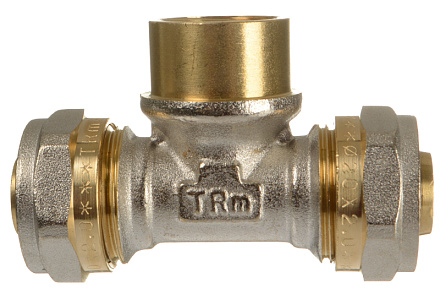 тройник 20*1/2"*20 ц/г/ц ТRm 01452