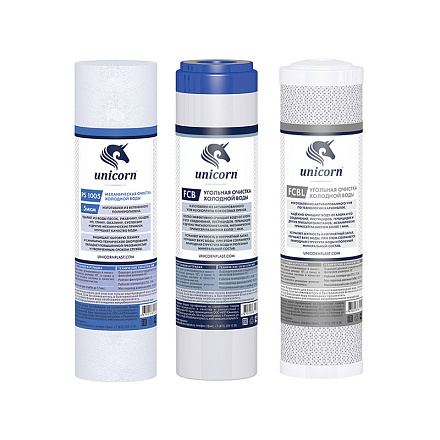 комплект картриджей Улучшенная очистка Unicorn KCB
