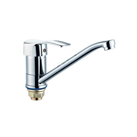 Смес/мойка ПСМ-215-КТ/023 однор кор/изл лит гайка б/п ПЛЮС Профсан PSM-215-023