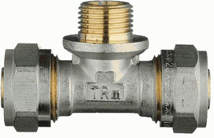 тройник 20*1/2"*20 ц/ш/ц ТRm 01451