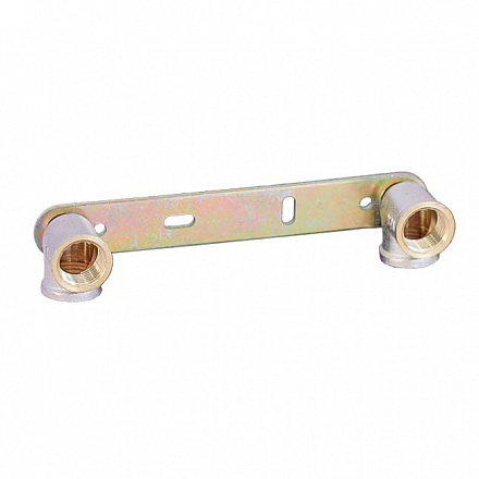 Пластина** монтажная с двумя уголками 1/2"гх1/2"г Wm
