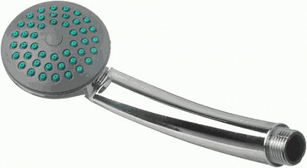 лейка MELODIA 1 функция, d65мм, М22*1, 5 рус.стандарт, хром/серый/зеленый MKP20549P