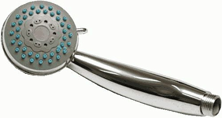 лейка MELODIA 3 функции, d72мм, хром/серый/зеленый MKP20574P