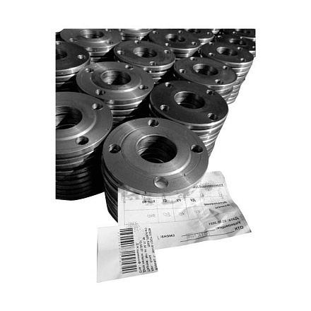 Фланец сталь плоский Ду 80 Ру10 ТУ РФ