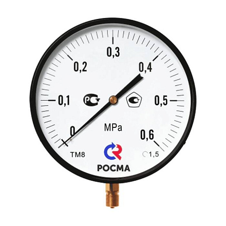Манометр рад ТМ-810Р.00 0-2, 5МПаДк250 М20х1, 5 ст Росма 00000009033