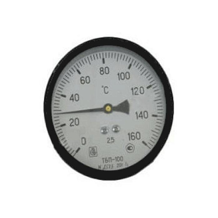 Термометр биметалл ТБП-Т 160С Дк100 L=160 G1/2" осев ЗТП Минск