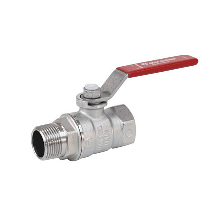 Кран шар лат хр Ду25 Ру40 м/р рыч Giacomini R254LX005R