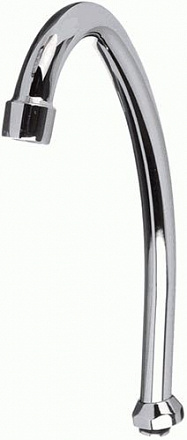 излив для кухонного смесителя тип "ёлка" с аэратором 25см MELODIA MKP20672P