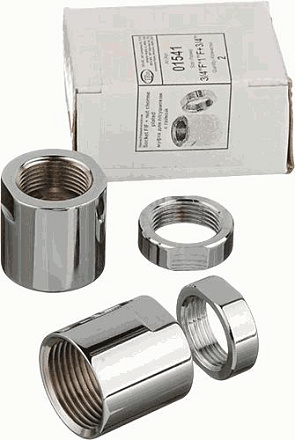 муфта для п/суш. с гайкой 1"*3/4" TRm (пара) 01541