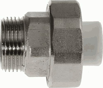 муфта PPRC комбинированная разъемная 20*1" нар. PRO AQUA