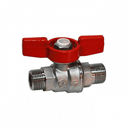 Кран шар лат R253D хр Ду15 Ру42 р/р баб Giacomini R253X003