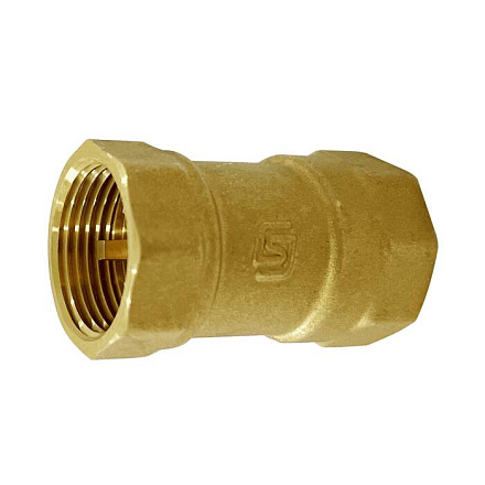 Клапан обр лат пруж Эко CV201 Ду15 Ру16 м/м д/лат+EPDM SantechSystems