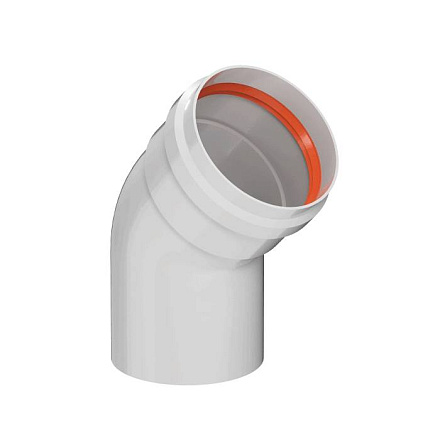 Отвод 80мм 45гр KRATS PK80-45