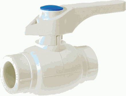 кран шаровой PPRC 50мм КРОСС (полный проход)