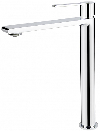 05411  KAISER Serio Тюльпан высокий, Ø25, черн. гайка, латунь, Chrome