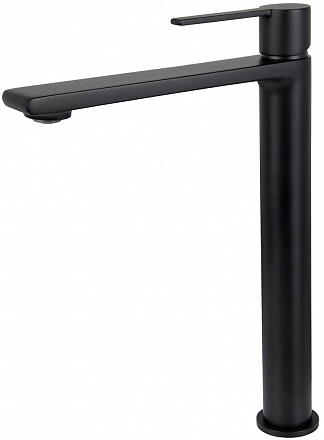 05411-9  KAISER Serio Тюльпан высокий, Ø25, черн. гайка, латунь, Black matt