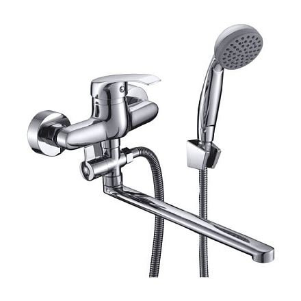 Смес/ванна К-серия однор дл/изл плоск Lобр в/к Город Славен СЛ-ОД-К31