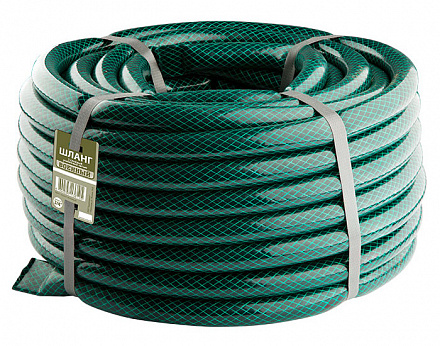 шланг поливочный ПВХ армир. 12мм (1/2") бухта 25м ВОЕННЫЙ