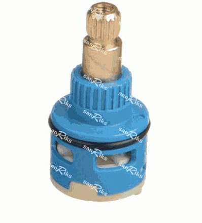 картридж переключателя душа керамика 120град h=10мм MELODIA MKP20744BL