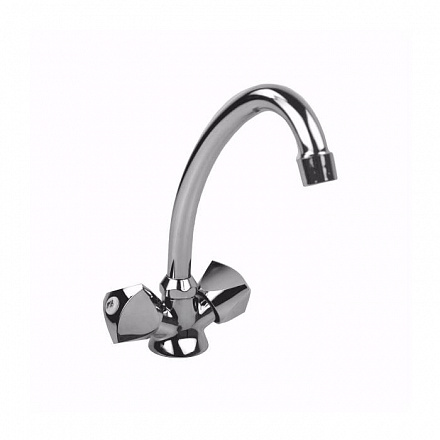 Смес/мойка Cascata к/затв плхр/мах б/п Serra