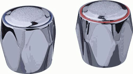 маховик Глобо металл 8*20 (пара) MELODIA MKP20276WC