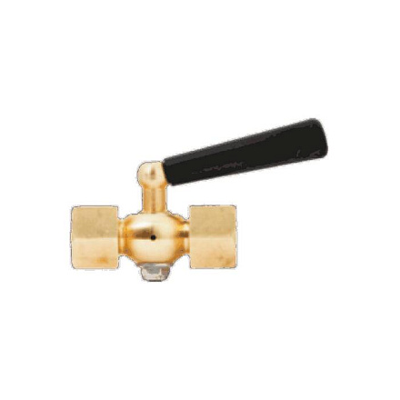 Кран д/ман лат G1/2" Ру25 м/р рук ЭКОМЕРА КТХ-GF-GM