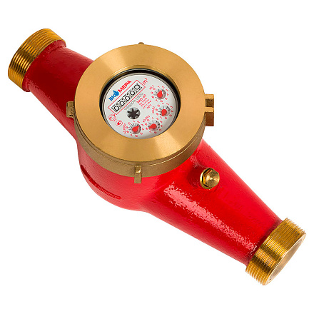 счетчик унив. для воды ЭКОМЕРА-40 со штуцерами