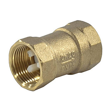 Клапан обр лат пруж КОП Ду20 Ру16 м/м д/пласт Пензапромарматура 001021000