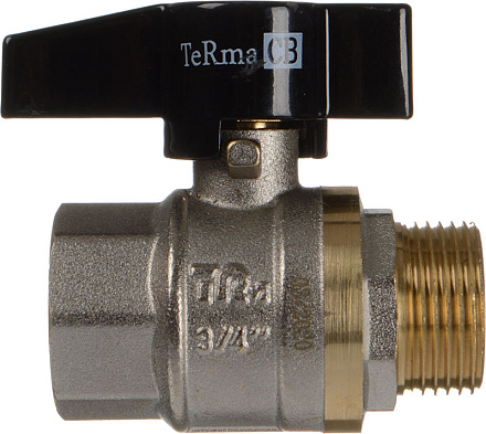 кран шаровой TeRma CB 3/4" в/н бант 30219