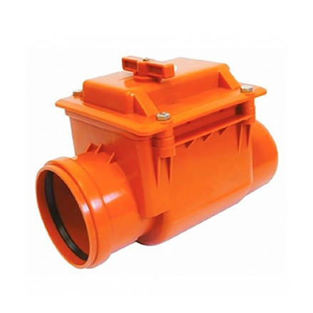 обратный клапан наруж. ПВХ 160 Ostendorf