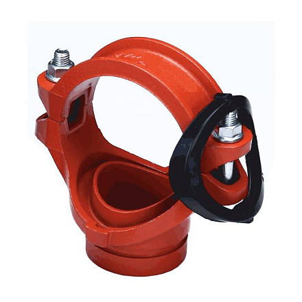 Отвод(седелка) п/муфту Ду80х50(Дн89х60) грувлок XGQT15 JIANZHI .