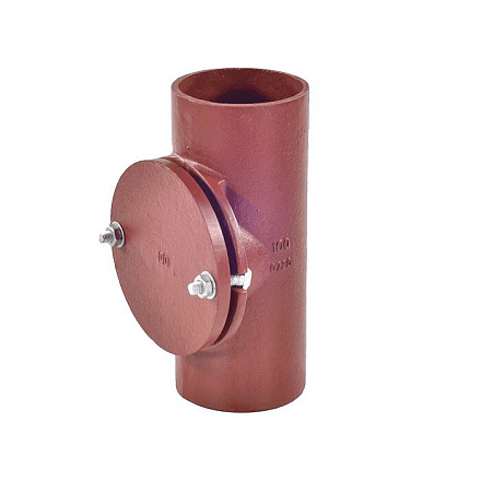 Ревизия чуг SML Ду100 круглая крышка б/рас SGACX