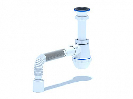 А0110 Сифон Ани Грот 1-1/2" х 40 с г/тр. 40х50