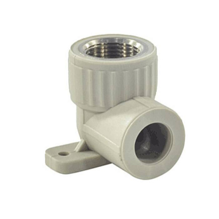 Угольник PP-R сер комб Дн25х3/4" ВР с креплением VALFEX 10120125Г