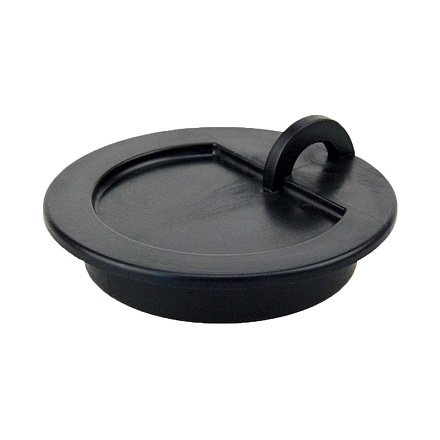 пробка д/ванны ПВХ черная