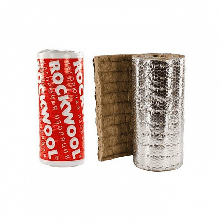 Рулон ALU 1 WIRED MAT 105 25х1000-7 минвата ROCKWOOL 216094