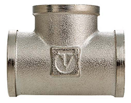 Тройник  1/2" г/г/г (ник.) VALTEC