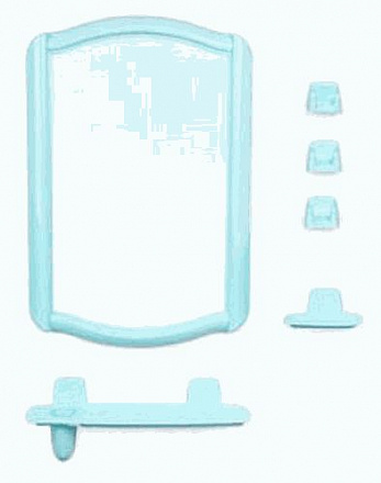 набор для ванной BEROSSI 4657 мята