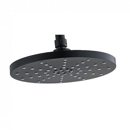 лейка верхнего душа MELODIA d225мм, черная MKP27000С_bk