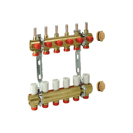 Группа коллект лат расход 1" м/м 2в 3/4" ЕК н/р Giacomini R553KY062