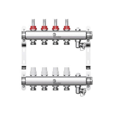 Группа коллект нерж расход 1" м/м 12в 3/4" ЕК н/р в/к Wester 0-32-1860