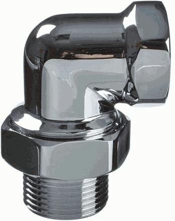 американка угловая 1" в/н хром д/полотенцесуш. (пара)  TRm 01527