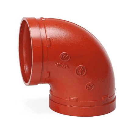 Отвод п/муфту 90гр Ду100(Дн114) грувлок XGQT03 JIANZHI