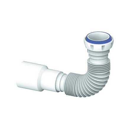 Гофра с гайкой 1 1/4"х32х32/40 L=130-400мм Unicorn MD45